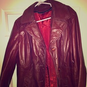 Vintage Jackets & Coats - Fight club Tyler Durden red leather jacket Vintage Jackets & Coats - Fight club Tyler Durden red leather jacket
